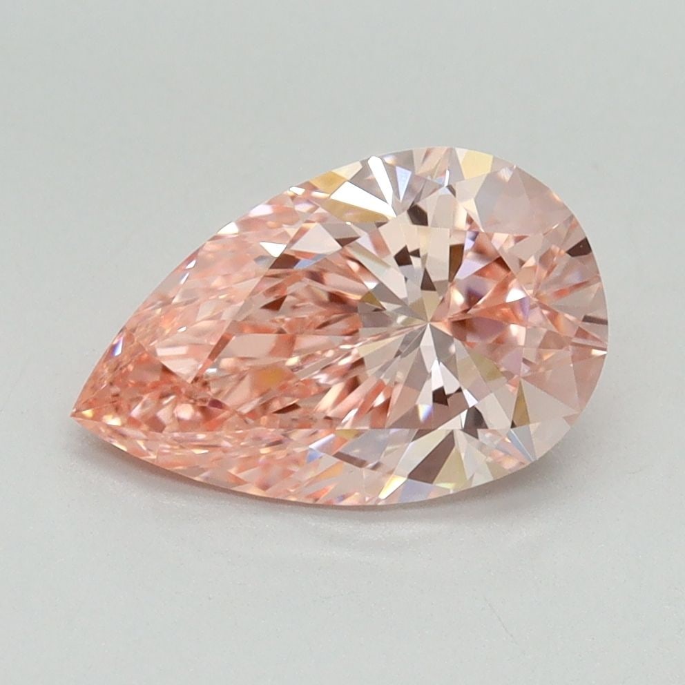 Loose Diamond - PEAR 1.79ct Fancy Vivid Pink VVS2: Loose Diamond - PEAR 1.79ct Fancy Vivid Pink VVS2 Source: This is a real non-mined Diamond that has been grown in a lab Shape: PEAR Carats: 1.79 Color: Fancy Vivid Pink Certification: IGI Video: