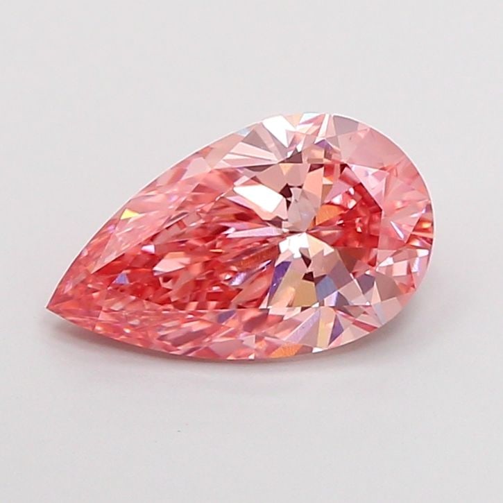 Loose Diamond - PEAR 2.0ct Fancy Vivid Pink VVS2: Loose Diamond - PEAR 2.0ct Fancy Vivid Pink VVS2 Source: This is a real non-mined Diamond that has been grown in a lab Shape: PEAR Carats: 2.0 Color: Fancy Vivid Pink Certification: IGI Video: