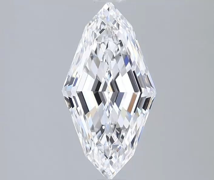 Loose Diamond - MARQUISE STEP CUT 2.19ct E VS1: Loose Diamond - MARQUISE STEP CUT 2.19ct E VS1 Source: This is a real non-mined Diamond that has been grown in a lab Shape: MARQUISE STEP CUT Carats: 2.19 Color: E Clarity: VS1 Certification: IGI Cond