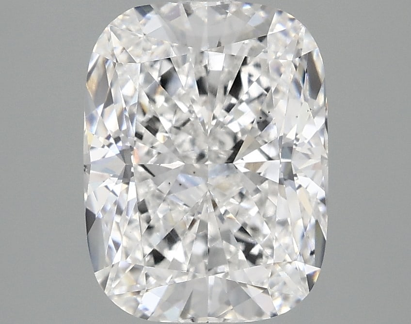 Loose Diamond - CUSHION 2.96ct D VS2: Loose Diamond - CUSHION 2.96ct D VS2 Source: This is a real non-mined Diamond that has been grown in a lab Shape: CUSHION Carats: 2.96 Color: D Clarity: VS2 Certification: IGI Condition: Pre-Owned PLE