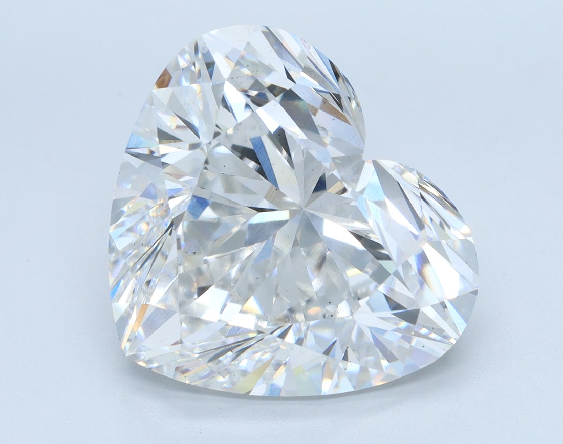 Loose Diamond - HEART 11.01ct E VS2: Loose Diamond - HEART 11.01ct E VS2 Source: This is a real non-mined Diamond that has been grown in a lab Shape: HEART Carats: 11.01 Color: E Clarity: VS2 Certification: IGI Condition: Pre-Owned PLEAS