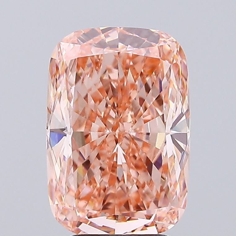 Loose Diamond - CUSHION MODIFIED 4.0ct Fancy Vivid Pink VS2: Loose Diamond - CUSHION MODIFIED 4.0ct Fancy Vivid Pink VS2 Source: This is a real non-mined Diamond that has been grown in a lab Shape: CUSHION MODIFIED Carats: 4.0 Color: Fancy Vivid Pink Certificat