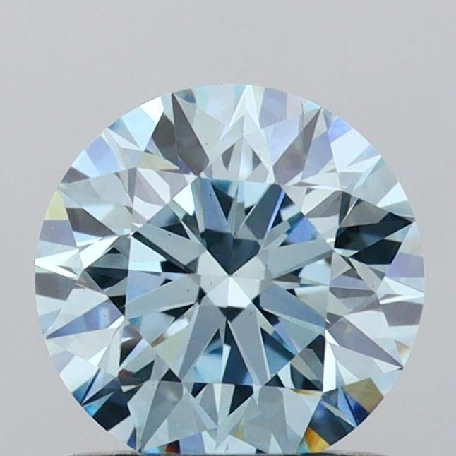 Ideal Loose Diamond - ROUND 0.9ct Fancy Vivid Blue VS2: Ideal Loose Diamond - ROUND 0.9ct Fancy Vivid Blue VS2 Source: This is a real non-mined Diamond that has been grown in a lab Shape: ROUND Carats: 0.9 Color: Fancy Vivid Blue Certification: IGI Video: