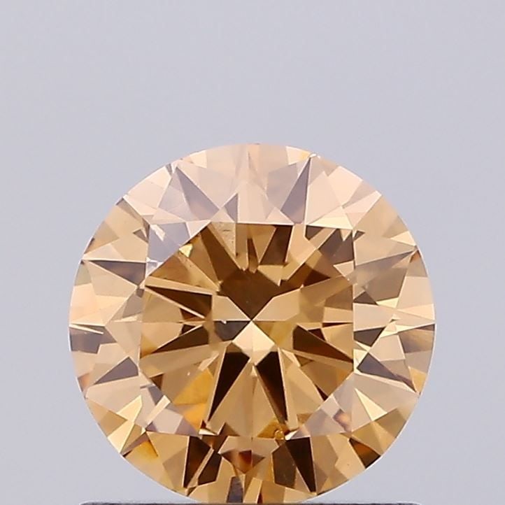 Loose Diamond - ROUND 0.67ct Fancy Yellowish Brown VS1 (1 of 1)