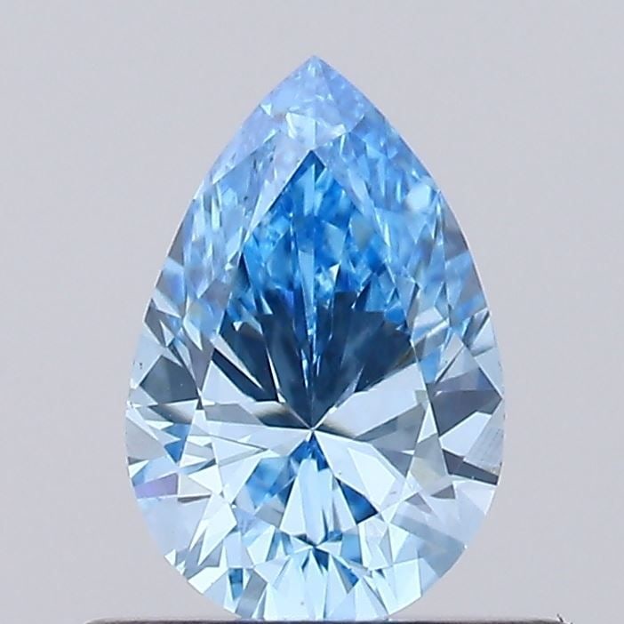 Loose Diamond - PEAR 0.68ct Fancy Vivid Blue VS1: Loose Diamond - PEAR 0.68ct Fancy Vivid Blue VS1 Source: This is a real non-mined Diamond that has been grown in a lab Shape: PEAR Carats: 0.68 Color: Fancy Vivid Blue Certification: NONE Video: