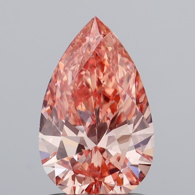 Loose Diamond - PEAR 1.01ct Fancy Brown VS2: Loose Diamond - PEAR 1.01ct Fancy Brown VS2 Source: This is a real non-mined Diamond that has been grown in a lab Shape: PEAR Carats: 1.01 Color: Fancy Brown Certification: IGI Video: