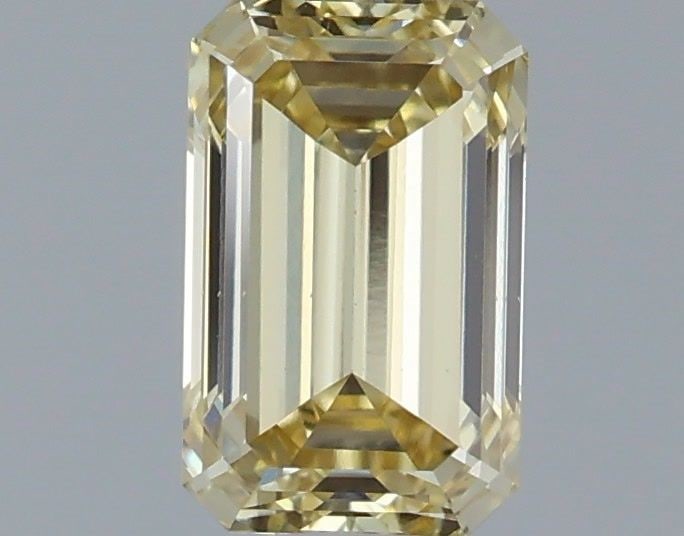 Loose Diamond - EMERALD 1.01ct Fancy Yellow VS1: Loose Diamond - EMERALD 1.01ct Fancy Yellow VS1 Source: This is a real non-mined Diamond that has been grown in a lab Shape: EMERALD Carats: 1.01 Color: Fancy Yellow Certification: IGI Video: