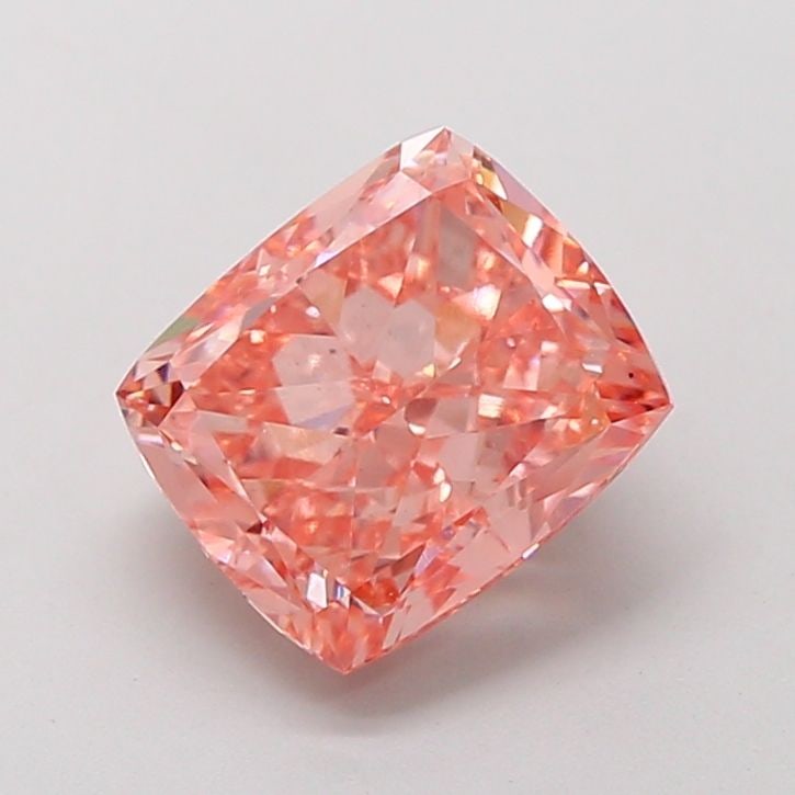 Loose Diamond - CUSHION MODIFIED 3.54ct Fancy Vivid Pink VS1: Loose Diamond - CUSHION MODIFIED 3.54ct Fancy Vivid Pink VS1 Source: This is a real non-mined Diamond that has been grown in a lab Shape: CUSHION MODIFIED Carats: 3.54 Color: Fancy Vivid Pink Certific