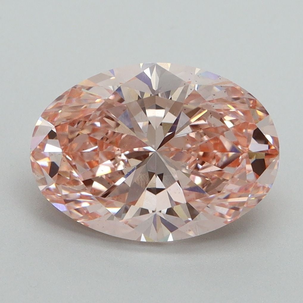 Loose Diamond - OVAL 3.03ct Fancy Intense Pink VS2: Loose Diamond - OVAL 3.03ct Fancy Intense Pink VS2 Source: This is a real non-mined Diamond that has been grown in a lab Shape: OVAL Carats: 3.03 Color: Fancy Intense Pink Certification: IGI Video: