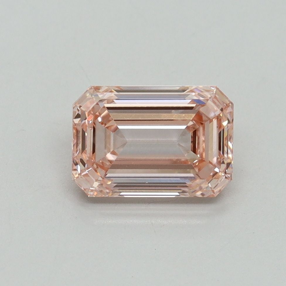 Loose Diamond - EMERALD 1.31ct Fancy Intense Pink VVS2: Loose Diamond - EMERALD 1.31ct Fancy Intense Pink VVS2 Source: This is a real non-mined Diamond that has been grown in a lab Shape: EMERALD Carats: 1.31 Color: Fancy Intense Pink Certification: IGI Vi
