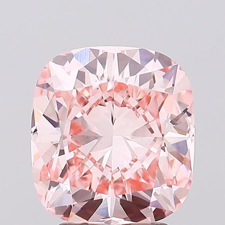 Loose Diamond - CUSHION MODIFIED 3.03ct Fancy Intense Pink VS1: Loose Diamond - CUSHION MODIFIED 3.03ct Fancy Intense Pink VS1 Source: This is a real non-mined Diamond that has been grown in a lab Shape: CUSHION MODIFIED Carats: 3.03 Color: Fancy Intense Pink Cert