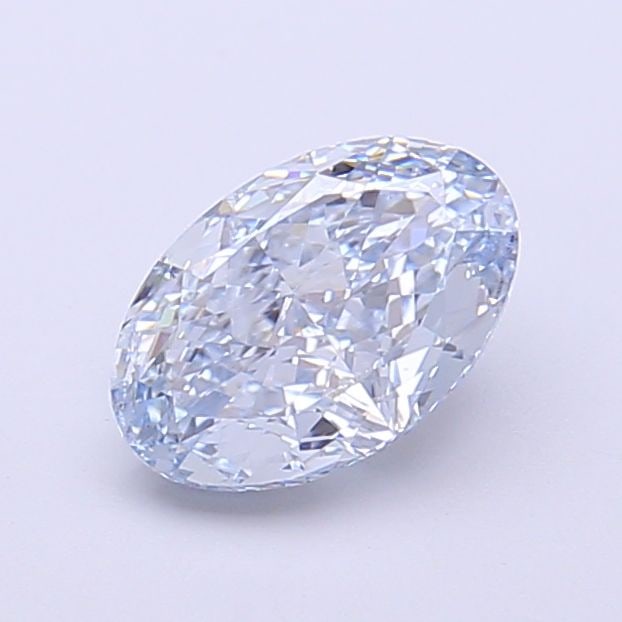 Loose Diamond - OVAL 1.14ct Fancy Intense Blue VS2: Loose Diamond - OVAL 1.14ct Fancy Intense Blue VS2 Source: This is a real non-mined Diamond that has been grown in a lab Shape: OVAL Carats: 1.14 Color: Fancy Intense Blue Certification: IGI Video: