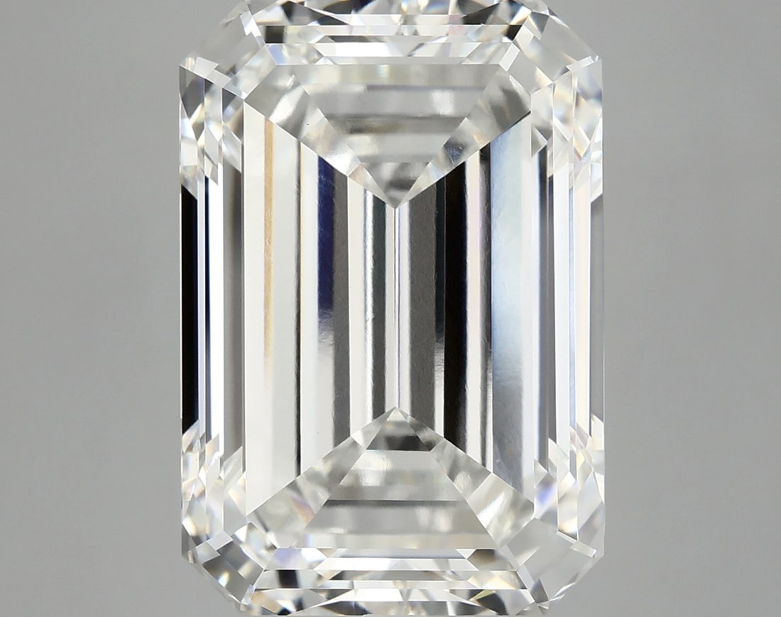 Loose Diamond - EMERALD 14.09ct F VS1: Loose Diamond - EMERALD 14.09ct F VS1 Source: This is a real non-mined Diamond that has been grown in a lab Shape: EMERALD Carats: 14.09 Color: F Clarity: VS1 Certification: IGI Condition: Pre-Owned P