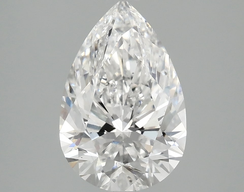 Loose Diamond - PEAR 2.4ct D VS2: Loose Diamond - PEAR 2.4ct D VS2 Source: This is a real non-mined Diamond that has been grown in a lab Shape: PEAR Carats: 2.4 Color: D Clarity: VS2 Certification: IGI Condition: Pre-Owned PLEASE NOTE
