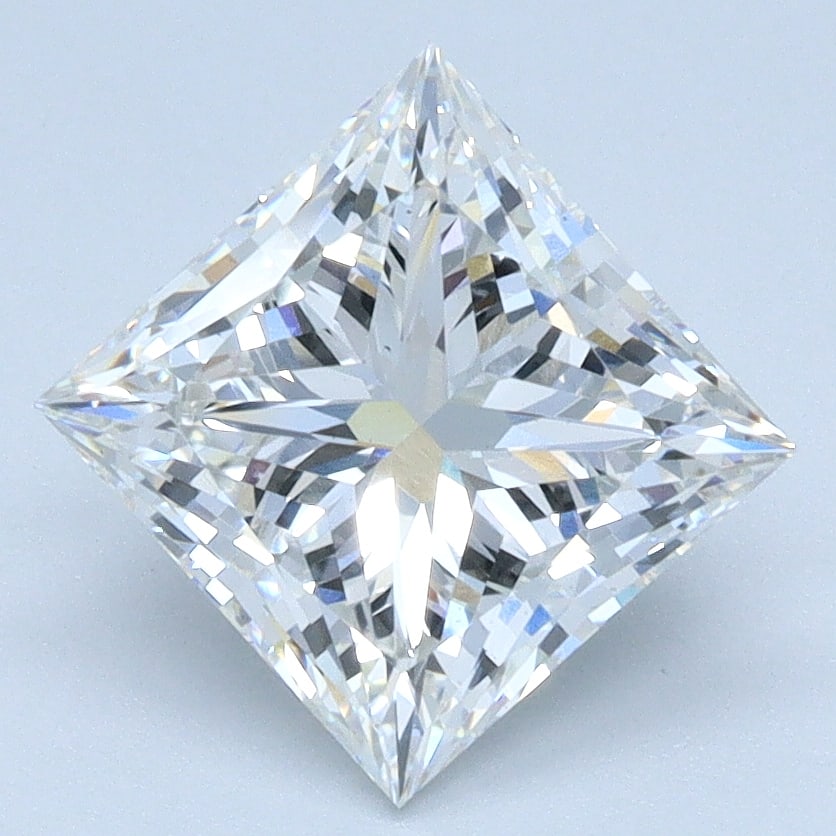 Loose Diamond - PRINCESS 1.89ct F VS2: Loose Diamond - PRINCESS 1.89ct F VS2 Source: This is a real non-mined Diamond that has been grown in a lab Shape: PRINCESS Carats: 1.89 Color: F Clarity: VS2 Certification: IGI Condition: Pre-Owned P