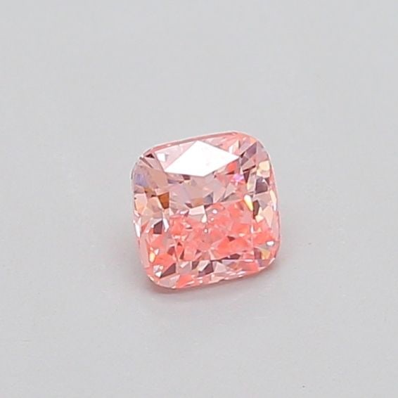 Loose Diamond - CUSHION MODIFIED 0.34ct Fancy Vivid Pink VS2: Loose Diamond - CUSHION MODIFIED 0.34ct Fancy Vivid Pink VS2 Source: This is a real non-mined Diamond that has been grown in a lab Shape: CUSHION MODIFIED Carats: 0.34 Color: Fancy Vivid Pink Certific