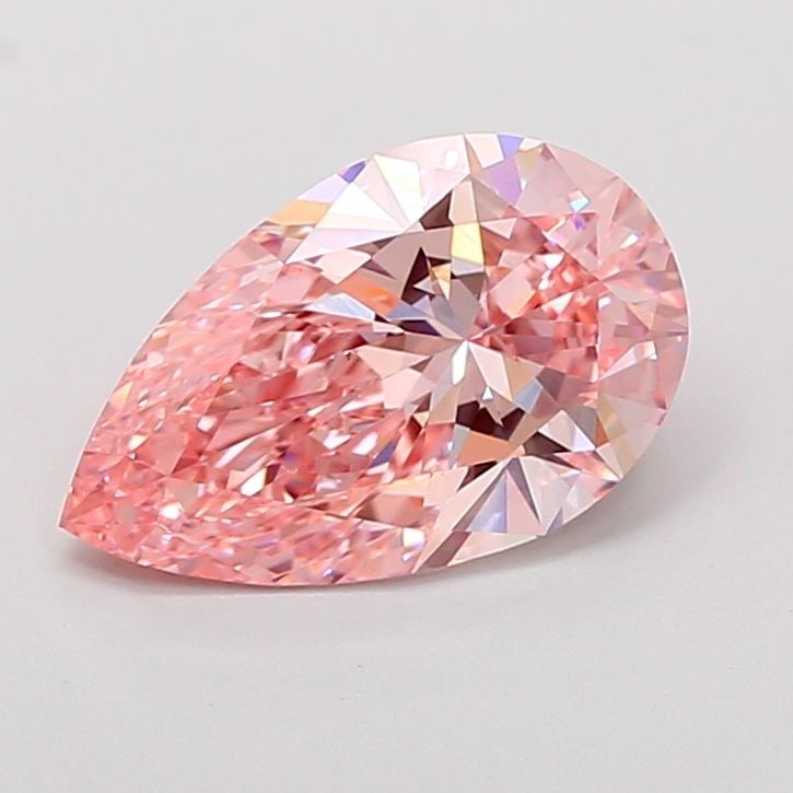 Loose Diamond - PEAR 4.1ct Fancy Intense Pink VVS2: Loose Diamond - PEAR 4.1ct Fancy Intense Pink VVS2 Source: This is a real non-mined Diamond that has been grown in a lab Shape: PEAR Carats: 4.1 Color: Fancy Intense Pink Certification: IGI Video: