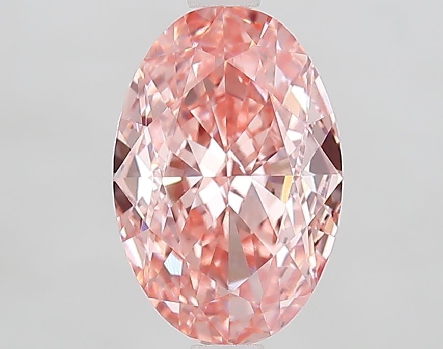 Loose Diamond - OVAL 2.31ct Fancy Intense Pink VVS2: Loose Diamond - OVAL 2.31ct Fancy Intense Pink VVS2 Source: This is a real non-mined Diamond that has been grown in a lab Shape: OVAL Carats: 2.31 Color: Fancy Intense Pink Certification: IGI Video: