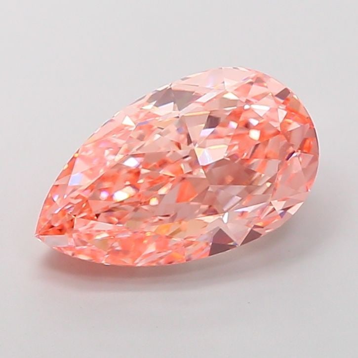 Loose Diamond - PEAR 7.0ct Fancy Vivid Pink VVS2: Loose Diamond - PEAR 7.0ct Fancy Vivid Pink VVS2 Source: This is a real non-mined Diamond that has been grown in a lab Shape: PEAR Carats: 7.0 Color: Fancy Vivid Pink Certification: IGI PLEASE NOTE: F