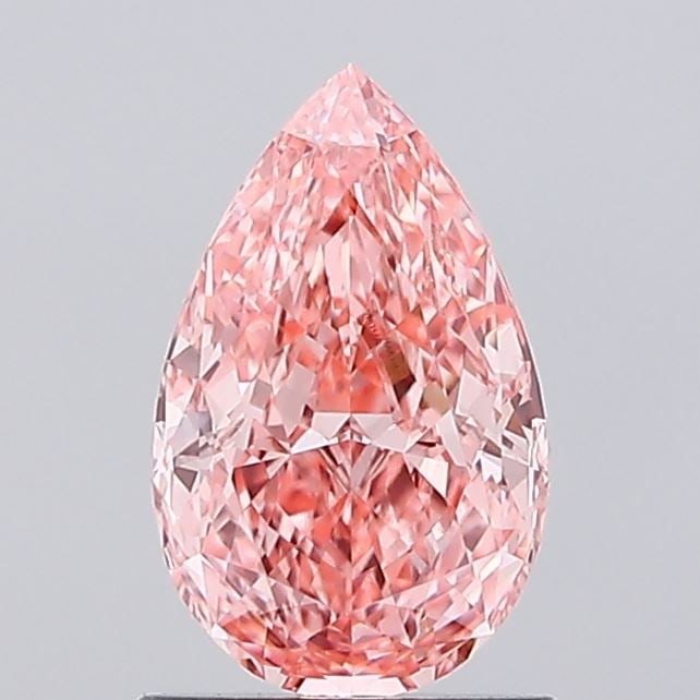 Loose Diamond - PEAR 1.16ct Fancy Vivid Pink VVS2: Loose Diamond - PEAR 1.16ct Fancy Vivid Pink VVS2 Source: This is a real non-mined Diamond that has been grown in a lab Shape: PEAR Carats: 1.16 Color: Fancy Vivid Pink Certification: IGI Video:
