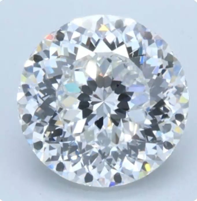 Loose Diamond - PORTUGUESE 2.54ct E VVS2: Loose Diamond - PORTUGUESE 2.54ct E VVS2 Source: This is a real non-mined Diamond that has been grown in a lab Shape: PORTUGUESE Carats: 2.54 Color: E Clarity: VVS2 Certification: IGI Condition: Pre-O