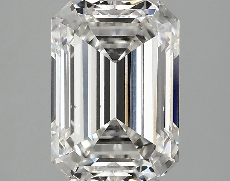 Loose Diamond - EMERALD 2.44ct F VS2: Loose Diamond - EMERALD 2.44ct F VS2 Source: This is a real non-mined Diamond that has been grown in a lab Shape: EMERALD Carats: 2.44 Color: F Clarity: VS2 Certification: IGI Condition: Pre-Owned PLE