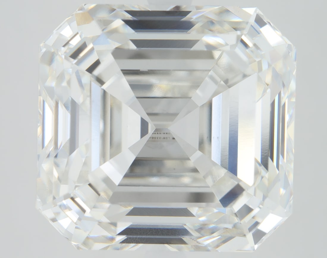 Loose Diamond - ASSCHER 9.3ct G VVS2: Loose Diamond - ASSCHER 9.3ct G VVS2 Source: This is a real non-mined Diamond that has been grown in a lab Shape: ASSCHER Carats: 9.3 Color: G Clarity: VVS2 Certification: IGI Condition: Pre-Owned PLE