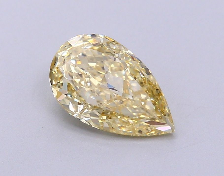 Loose Diamond - PEAR 1.12ct Fancy Intense Yellow VS1: Loose Diamond - PEAR 1.12ct Fancy Intense Yellow VS1 Source: This is a real non-mined Diamond that has been grown in a lab Shape: PEAR Carats: 1.12 Color: Fancy Intense Yellow Certification: IGI Video