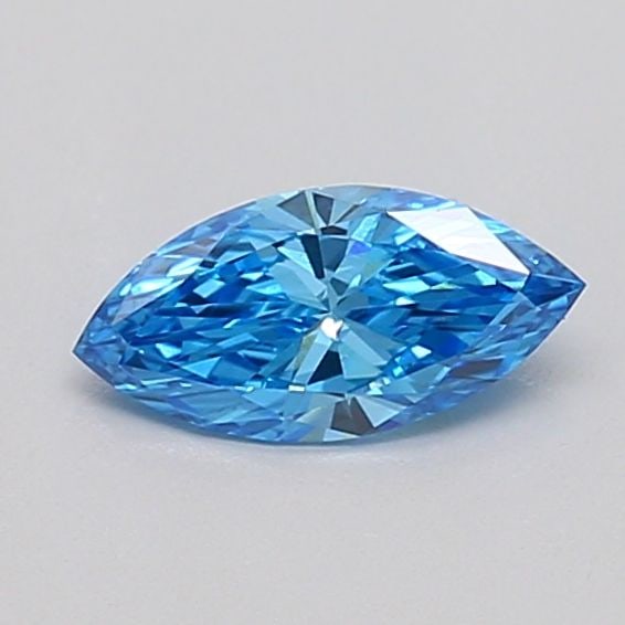 Loose Diamond - MARQUISE 0.35ct Fancy Vivid Blue VVS2: Loose Diamond - MARQUISE 0.35ct Fancy Vivid Blue VVS2 Source: This is a real non-mined Diamond that has been grown in a lab Shape: MARQUISE Carats: 0.35 Color: Fancy Vivid Blue Certification: IGI Vide