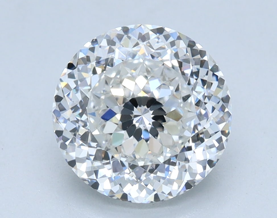 Loose Diamond - PORTUGUESE 2.03ct E VVS2: Loose Diamond - PORTUGUESE 2.03ct E VVS2 Source: This is a real non-mined Diamond that has been grown in a lab Shape: PORTUGUESE Carats: 2.03 Color: E Clarity: VVS2 Certification: IGI Condition: Pre-O