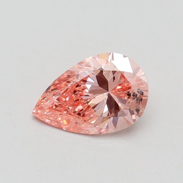 Loose Diamond - PEAR 0.5ct Fancy Intense Pink SI1: Loose Diamond - PEAR 0.5ct Fancy Intense Pink SI1 Source: This is a real non-mined Diamond that has been grown in a lab Shape: PEAR Carats: 0.5 Color: Fancy Intense Pink Certification: IGI Video: