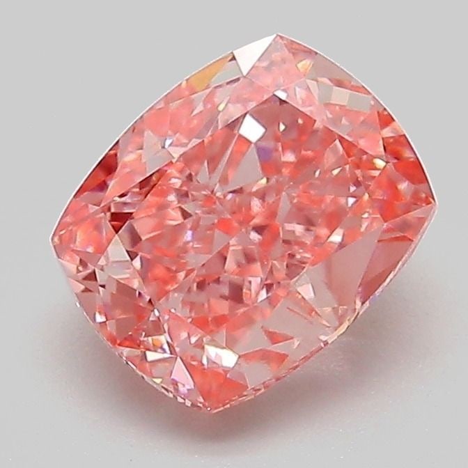 Loose Diamond - CUSHION MODIFIED 1.81ct Fancy Vivid Pink VVS2: Loose Diamond - CUSHION MODIFIED 1.81ct Fancy Vivid Pink VVS2 Source: This is a real non-mined Diamond that has been grown in a lab Shape: CUSHION MODIFIED Carats: 1.81 Color: Fancy Vivid Pink Certifi
