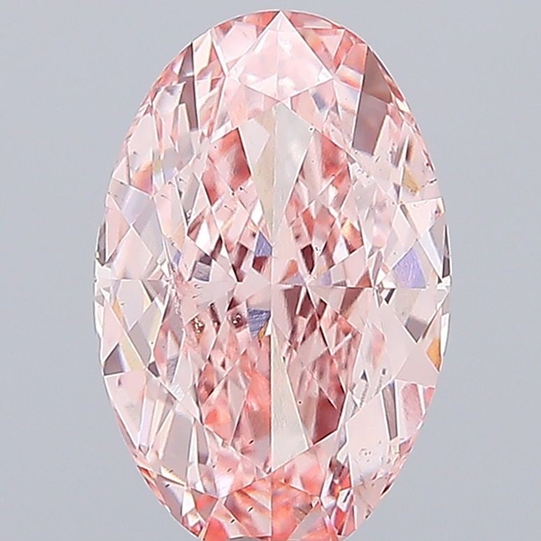 Loose Diamond - OVAL 6.03ct Fancy Intense Pink VS2: Loose Diamond - OVAL 6.03ct Fancy Intense Pink VS2 Source: This is a real non-mined Diamond that has been grown in a lab Shape: OVAL Carats: 6.03 Color: Fancy Intense Pink Certification: IGI Video: