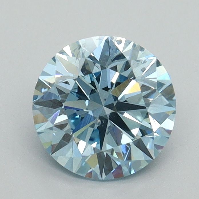 Loose Diamond - ROUND 1.21ct Fancy Vivid Blue SI2: Loose Diamond - ROUND 1.21ct Fancy Vivid Blue SI2 Source: This is a real non-mined Diamond that has been grown in a lab Shape: ROUND Carats: 1.21 Color: Fancy Vivid Blue Certification: IGI Video: