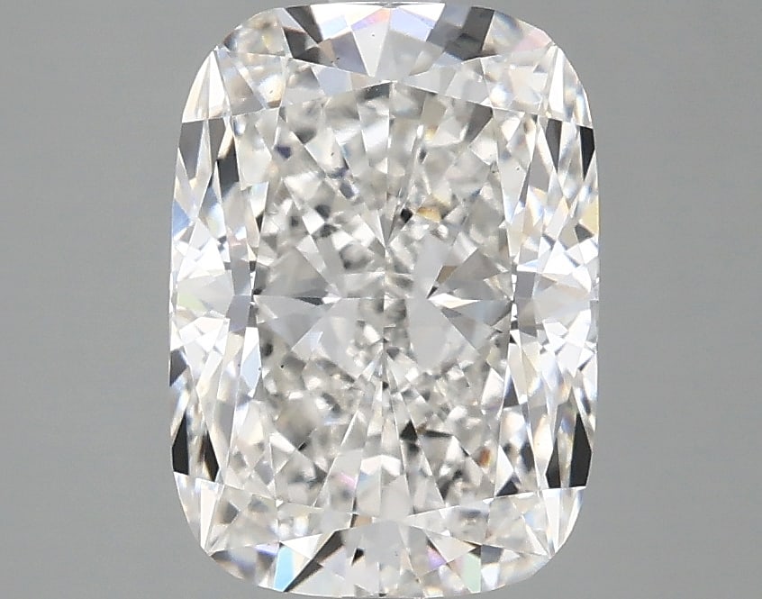 Loose Diamond - CUSHION 2.68ct F VS2: Loose Diamond - CUSHION 2.68ct F VS2 Source: This is a real non-mined Diamond that has been grown in a lab Shape: CUSHION Carats: 2.68 Color: F Clarity: VS2 Certification: IGI Condition: Pre-Owned PLE