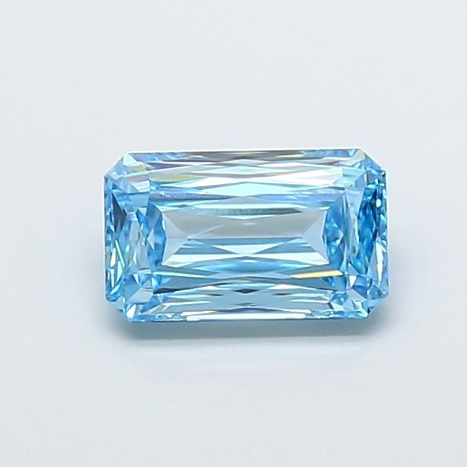 Loose Diamond - RADIANT 1.52ct Fancy Vivid Blue VVS2: Loose Diamond - RADIANT 1.52ct Fancy Vivid Blue VVS2 Source: This is a real non-mined Diamond that has been grown in a lab Shape: RADIANT Carats: 1.52 Color: Fancy Vivid Blue Certification: IGI Video: