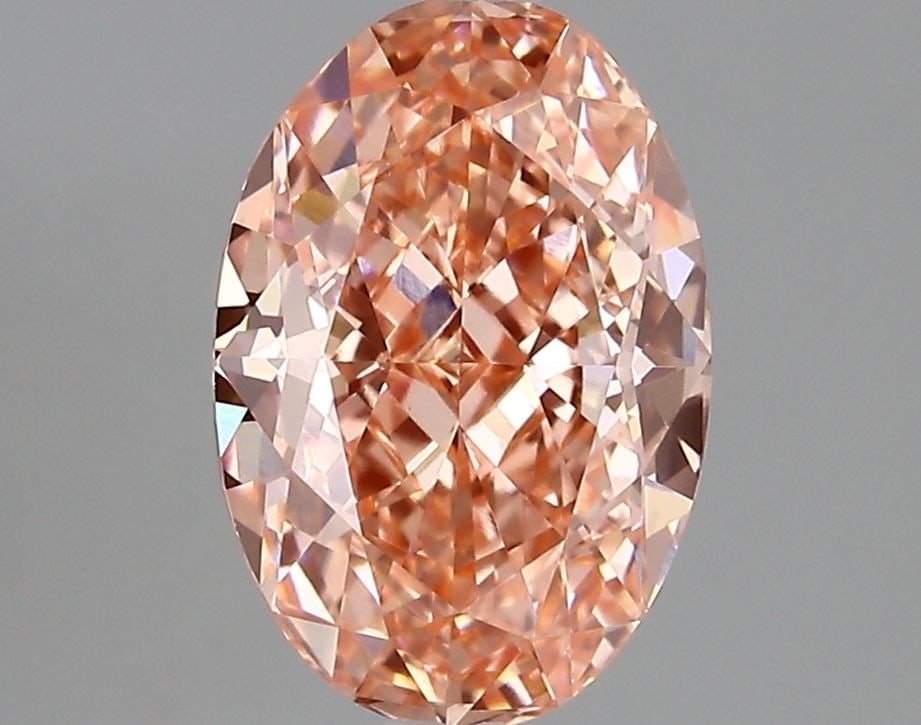 Loose Diamond - OVAL 2.66ct Fancy Vivid Pink VVS2: Loose Diamond - OVAL 2.66ct Fancy Vivid Pink VVS2 Source: This is a real non-mined Diamond that has been grown in a lab Shape: OVAL Carats: 2.66 Color: Fancy Vivid Pink Certification: IGI Video: