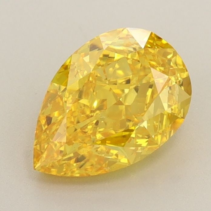 Loose Diamond - PEAR 1.27ct Fancy Vivid Yellow VS2: Loose Diamond - PEAR 1.27ct Fancy Vivid Yellow VS2 Source: This is a real non-mined Diamond that has been grown in a lab Shape: PEAR Carats: 1.27 Color: Fancy Vivid Yellow Certification: IGI Video: