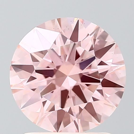 Loose Diamond - ROUND 1.4ct Fancy Intense Pink VS1: Loose Diamond - ROUND 1.4ct Fancy Intense Pink VS1 Source: This is a real non-mined Diamond that has been grown in a lab Shape: ROUND Carats: 1.4 Color: Fancy Intense Pink Certification: IGI Video: