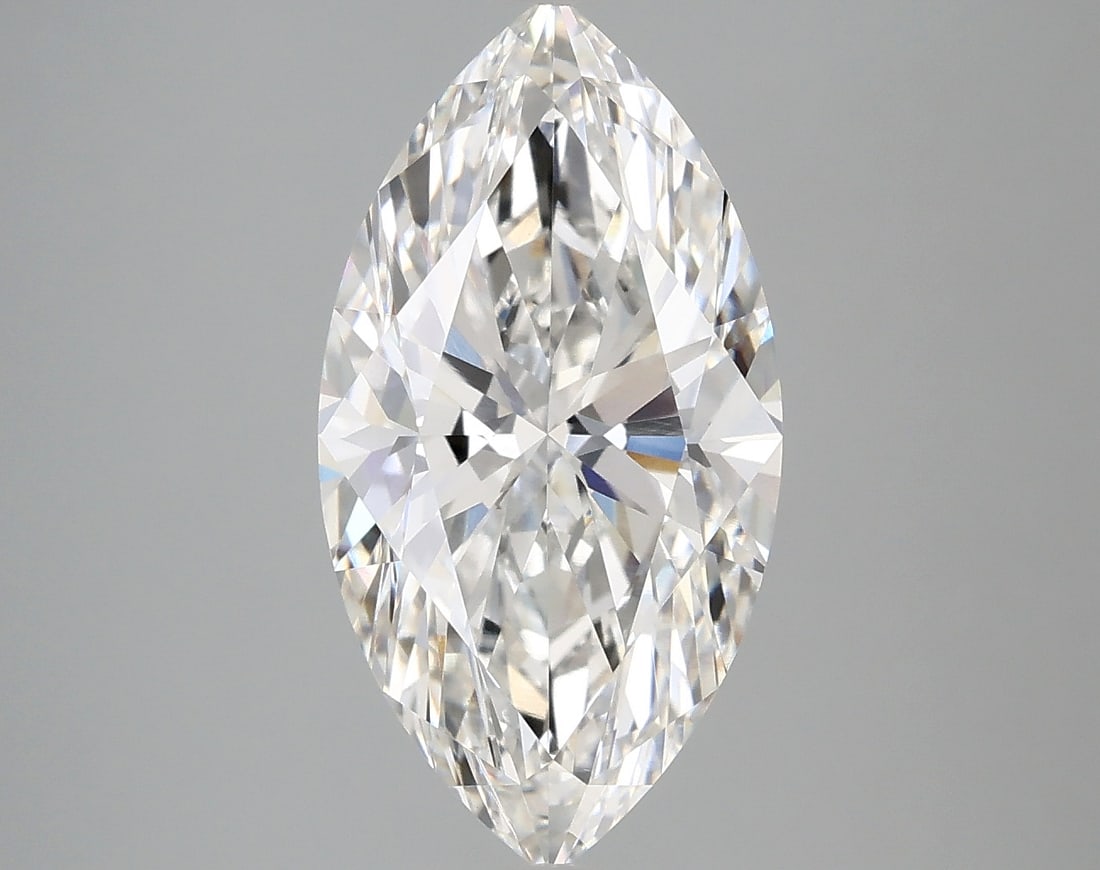 Loose Diamond - MARQUISE 3.48ct F VVS2: Loose Diamond - MARQUISE 3.48ct F VVS2 Source: This is a real non-mined Diamond that has been grown in a lab Shape: MARQUISE Carats: 3.48 Color: F Clarity: VVS2 Certification: IGI Condition: Pre-Owned