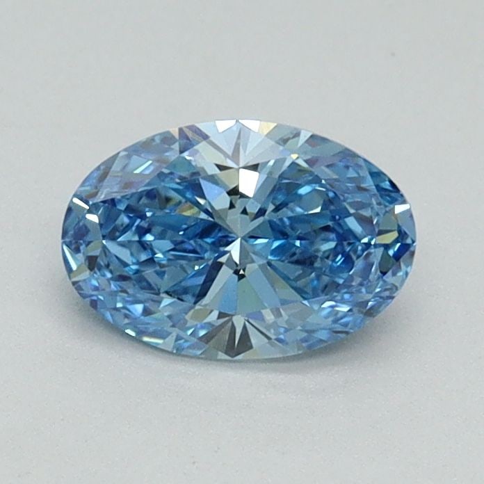Loose Diamond - OVAL 0.56ct Fancy Vivid Blue VS1: Loose Diamond - OVAL 0.56ct Fancy Vivid Blue VS1 Source: This is a real non-mined Diamond that has been grown in a lab Shape: OVAL Carats: 0.56 Color: Fancy Vivid Blue Certification: IGI Video: