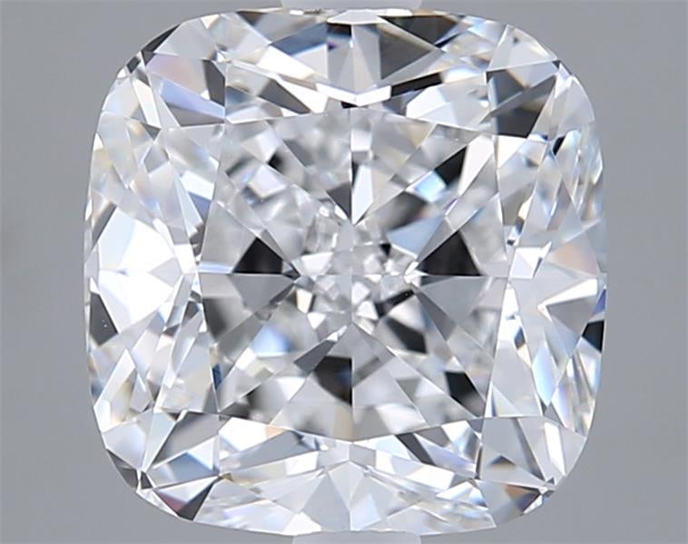 Loose Diamond - CUSHION 3.14ct D VVS2: Loose Diamond - CUSHION 3.14ct D VVS2 Source: This is a real non-mined Diamond that has been grown in a lab Shape: CUSHION Carats: 3.14 Color: D Clarity: VVS2 Certification: IGI Condition: Pre-Owned P