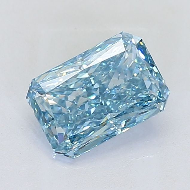 Loose Diamond - RADIANT 2.26ct Fancy Vivid Blue VS1: Loose Diamond - RADIANT 2.26ct Fancy Vivid Blue VS1 Source: This is a real non-mined Diamond that has been grown in a lab Shape: RADIANT Carats: 2.26 Color: Fancy Vivid Blue Certification: IGI Video:
