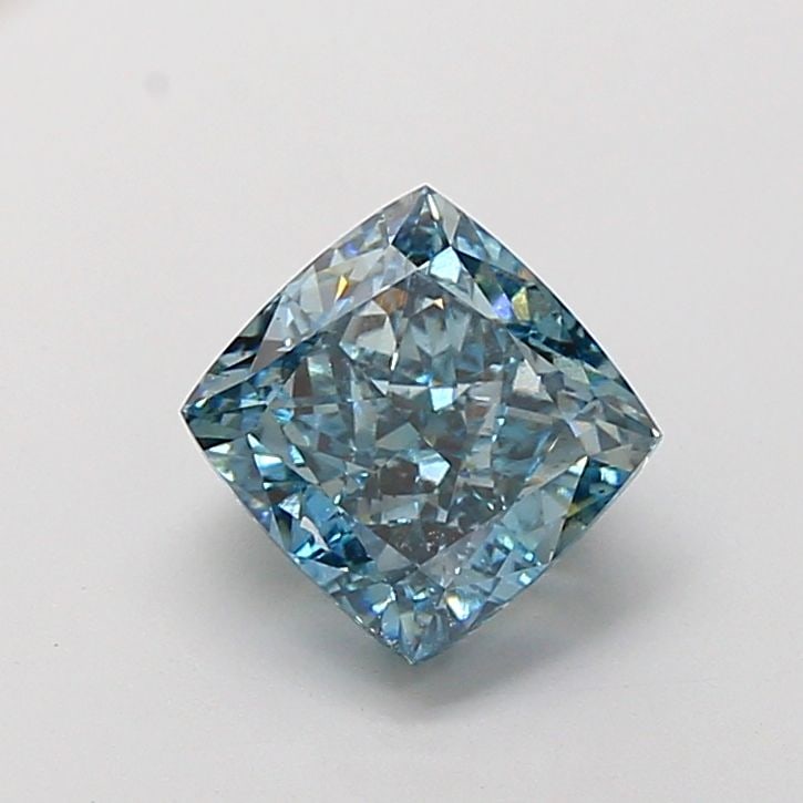 Loose Diamond - CUSHION MODIFIED 4.07ct Fancy Vivid Blue VS1: Loose Diamond - CUSHION MODIFIED 4.07ct Fancy Vivid Blue VS1 Source: This is a real non-mined Diamond that has been grown in a lab Shape: CUSHION MODIFIED Carats: 4.07 Color: Fancy Vivid Blue Certific