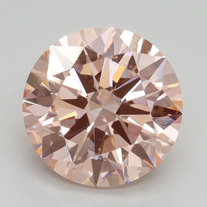 Loose Diamond - ROUND 2.5ct Fancy Intense Pink VS2: Loose Diamond - ROUND 2.5ct Fancy Intense Pink VS2 Source: This is a real non-mined Diamond that has been grown in a lab Shape: ROUND Carats: 2.5 Color: Fancy Intense Pink Certification: IGI Video: