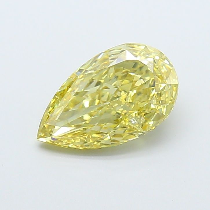 Loose Diamond - PEAR 3.0ct Fancy Intense Yellow VS2: Loose Diamond - PEAR 3.0ct Fancy Intense Yellow VS2 Source: This is a real non-mined Diamond that has been grown in a lab Shape: PEAR Carats: 3.0 Color: Fancy Intense Yellow Certification: IGI Video:
