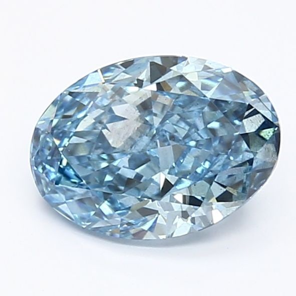 Loose Diamond - OVAL 1.22ct Fancy Vivid Blue SI1: Loose Diamond - OVAL 1.22ct Fancy Vivid Blue SI1 Source: This is a real non-mined Diamond that has been grown in a lab Shape: OVAL Carats: 1.22 Color: Fancy Vivid Blue Certification: IGI PLEASE NOTE: 