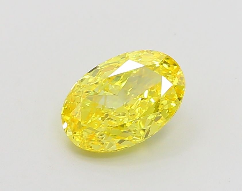 Loose Diamond - OVAL 1.53ct Fancy Vivid Yellow VS2: Loose Diamond - OVAL 1.53ct Fancy Vivid Yellow VS2 Source: This is a real non-mined Diamond that has been grown in a lab Shape: OVAL Carats: 1.53 Color: Fancy Vivid Yellow Certification: IGI Video: