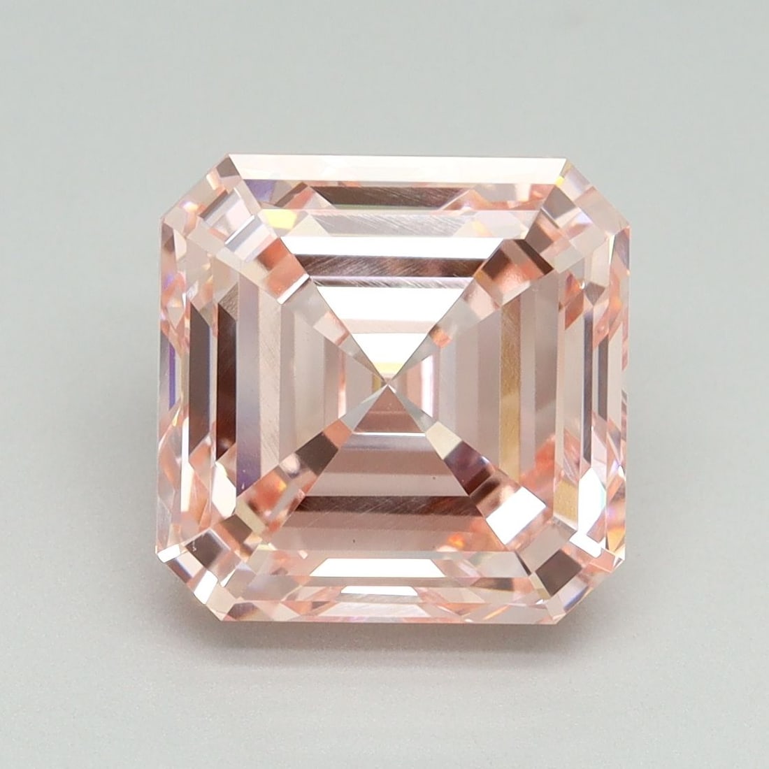 Loose Diamond - ASSCHER 5.03ct Fancy Vivid Pink VS1: Loose Diamond - ASSCHER 5.03ct Fancy Vivid Pink VS1 Source: This is a real non-mined Diamond that has been grown in a lab Shape: ASSCHER Carats: 5.03 Color: Fancy Vivid Pink Certification: IGI Video: