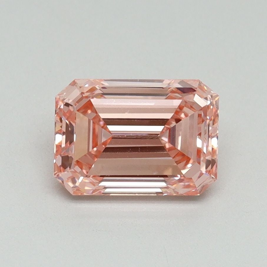 Loose Diamond - EMERALD 1.4ct Fancy Vivid Pink VS1: Loose Diamond - EMERALD 1.4ct Fancy Vivid Pink VS1 Source: This is a real non-mined Diamond that has been grown in a lab Shape: EMERALD Carats: 1.4 Color: Fancy Vivid Pink Certification: IGI Video: